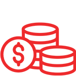 Icono dólares, $0 deducibles en el seguro de viaje RedTravel Puerto Rico