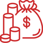 Icono dinero, hasta $1,000,000 en gastos médicos con RedTravel Redbridge